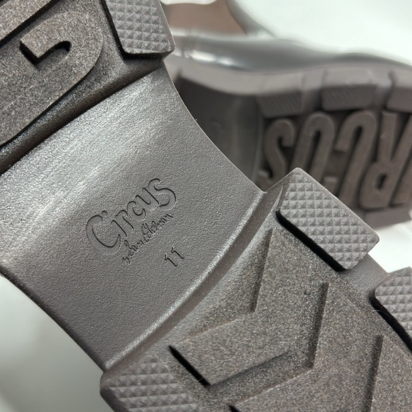 Circus by Sam Edelman Darielle Platform Lug Sole Boots Chestnut Brown Size 11 - Picture 8 of 9